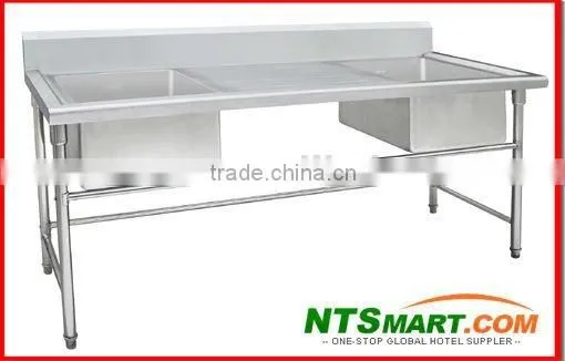 Kitchen Stainless Steel Sink Wash Table