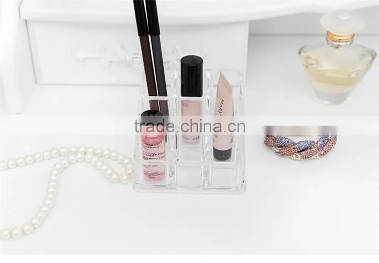 Makeup Desk Organizer cosmetic Display Box