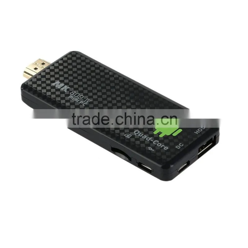 Vensmile Android tv stick MK809IV RK3128 Quad core 1GB/8GB BT4.0 WIFI 1080p H.265 KODI 16.0 RK3128 Android TV Stick