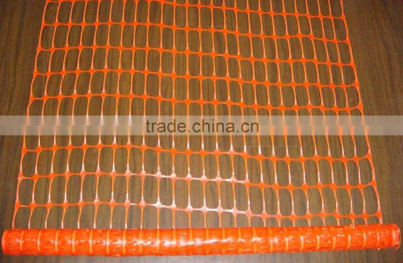 Plastic safety fence