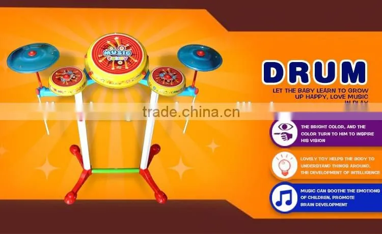mini plastic drum set toys for kids