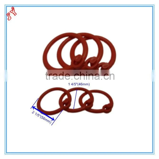 plastic bag ring/plastic round ring /plastic curtain rings for 63mm size