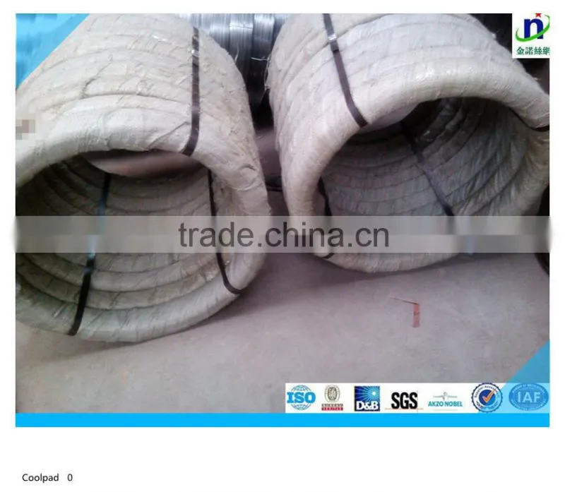 2.4X3.0 Galvanized Oval wire