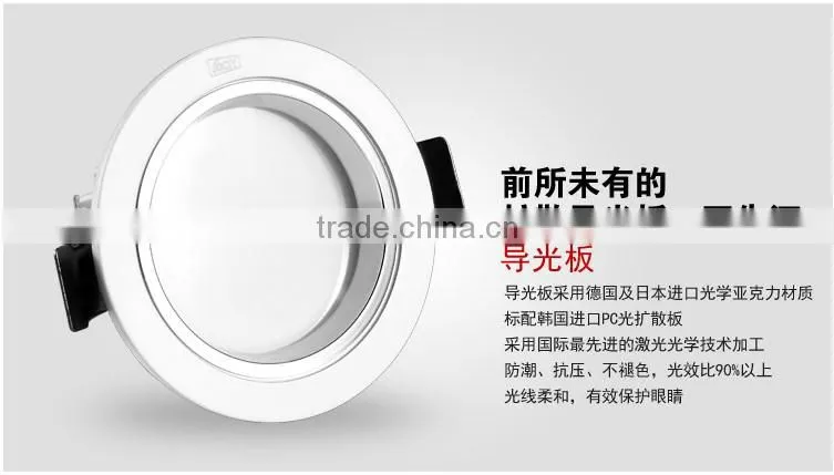 LED Downlight 3w 5w 7w 9w 12w 15w 18w 24W Die Casting LED Ceiling Lamp