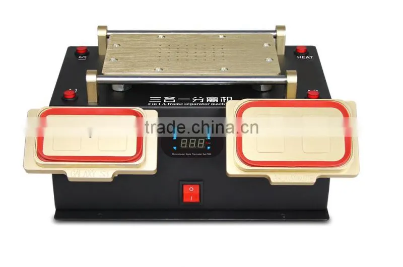 LY 968 A-frame separator 3 in 1 functions seperator machine for lcd repair built-in Vacuum Pump