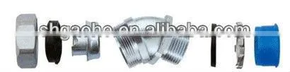DWJ45(Aluminum alloy) pipe connector