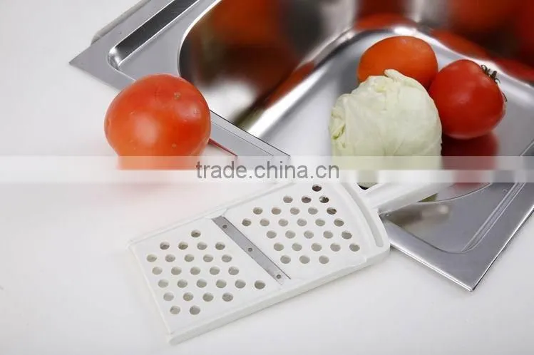 S/S+ABS 24.5*8.8*1.6 Kitchen tools practical and convenient vegetable planing/multifunctional manual grater