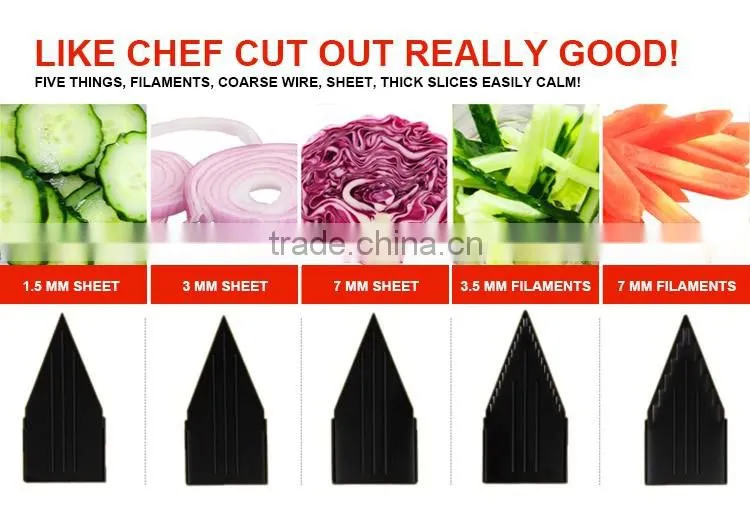 S/S+ABS 39*12*16.5 V-shaped multifunctional vegetable&fruit slicer