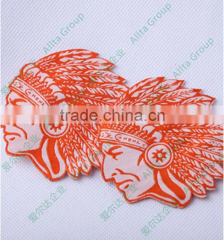 Hot sale wholesaler custom garment woven badge