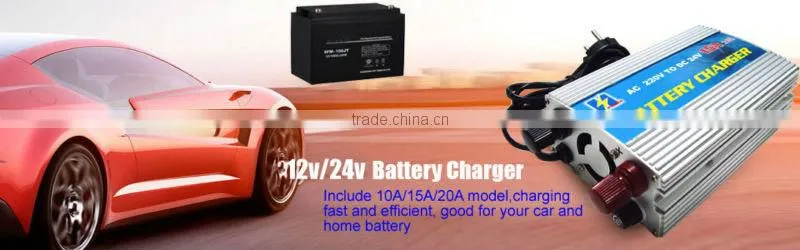 24V charger battery 10A/15A available