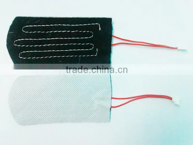 customized 12V heating wire heater for insole inserts on car/motorcycle/snowmobile