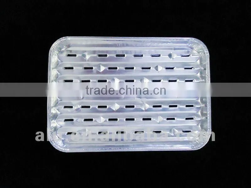 Supply professional grill aluminum foil trays for BBQ
