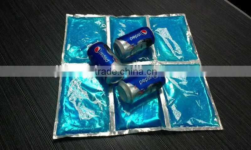 38L Plastic Instulate Ice Gel Cooler / Ice Gel Can PVC Cooler