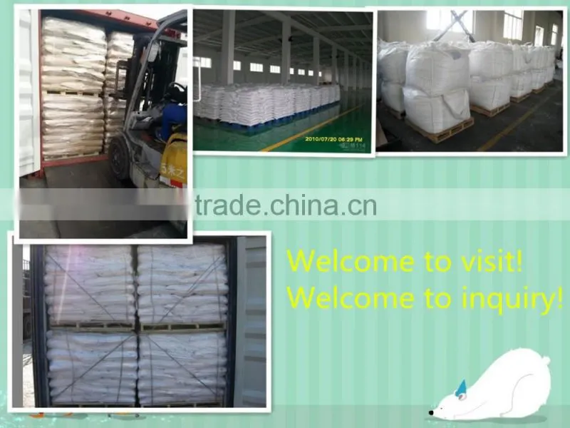 Supply high exchange capability of calcium zeolite 4A powder for detergent use