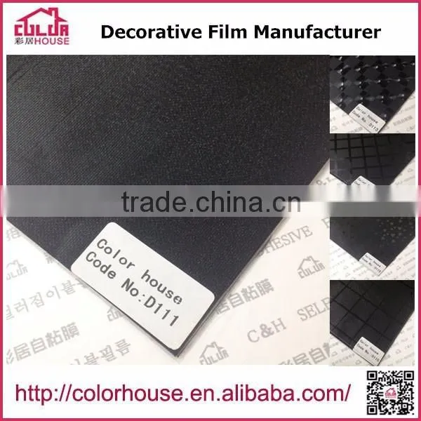 Factory wholesale Black car 3d film, car wrap film