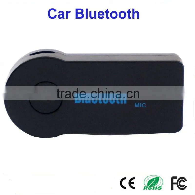 Factory price Car bluetooth aux , Bluetooth car kit Music Receiver With Microphone