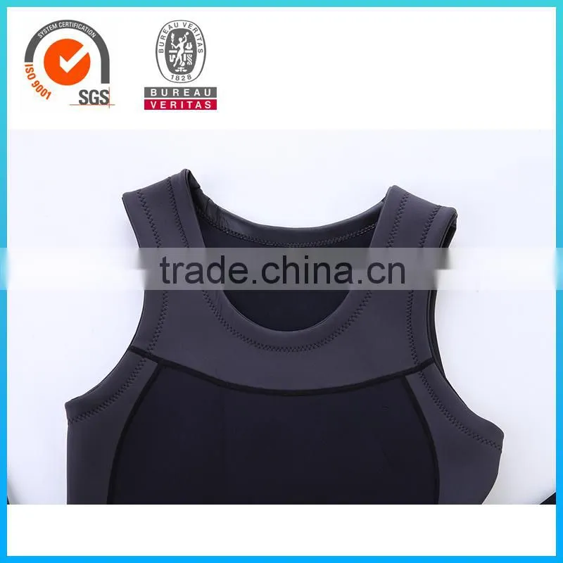 High Quality Women Sex Sleeveless Diving Suit Neoprene Long John Wetsuit Spearfishing