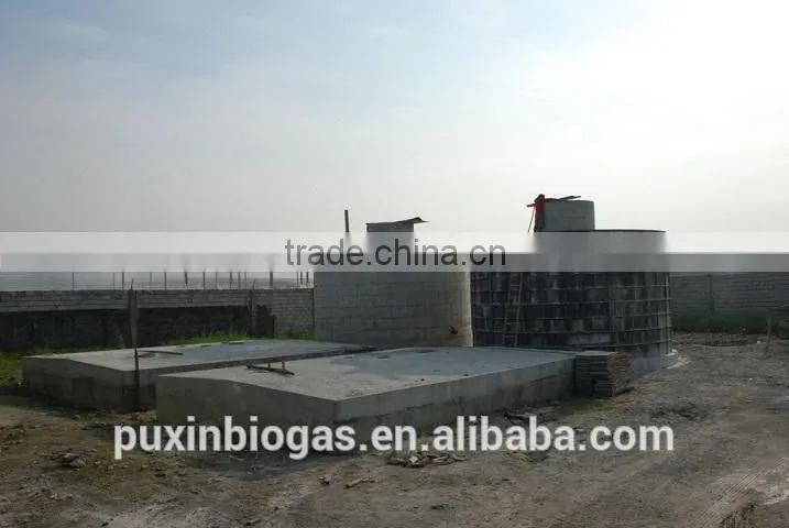 PUXIN recycle small sewage treatment plant machine for Slaughter house waste