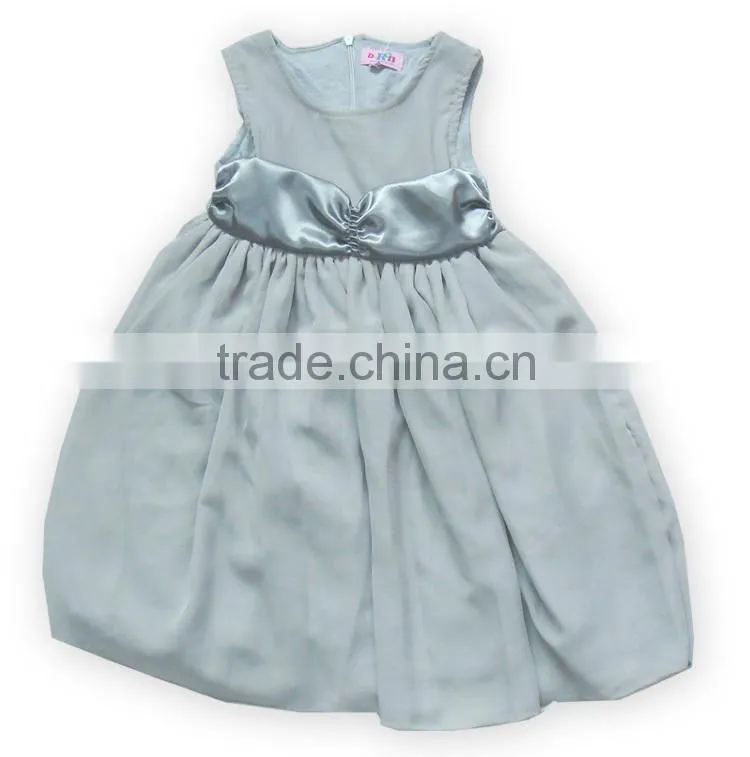 2016 new!!! Children baby chiffon embroidery flower girls dresses baby dress