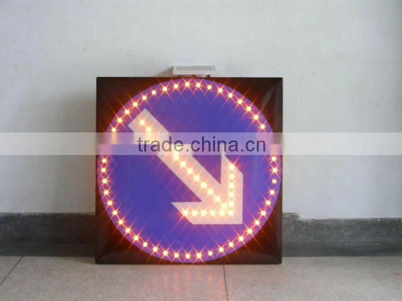 Roadsafe excellent sign solar traffic safety sign