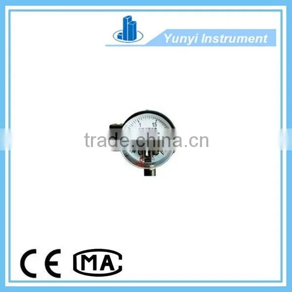 Electric contact water steam Pressure Gauge