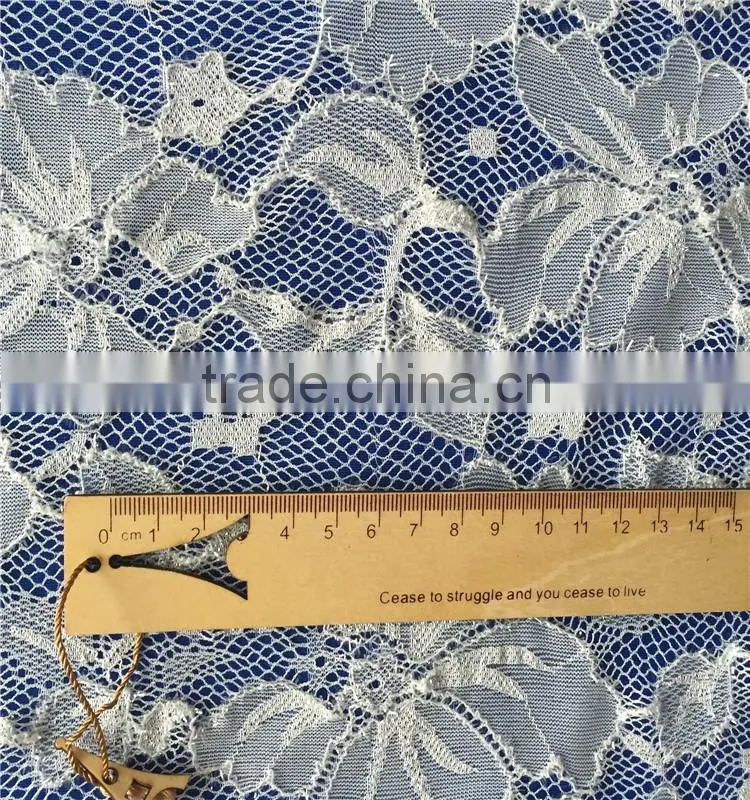 Fashion white african Guipure Lace for Wedding Dresses