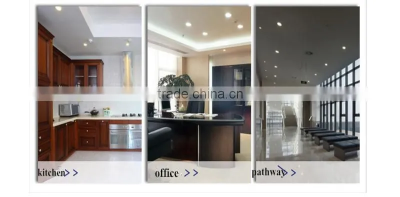 high quality 12W green technology round led panel light indoor