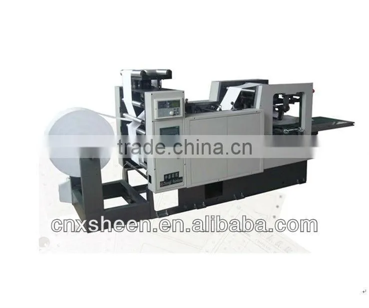 Bill punching and folding machine ,bill puncher and folder machine