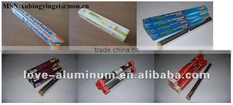 high-quality small aluminum foil rolls(9-20mic)