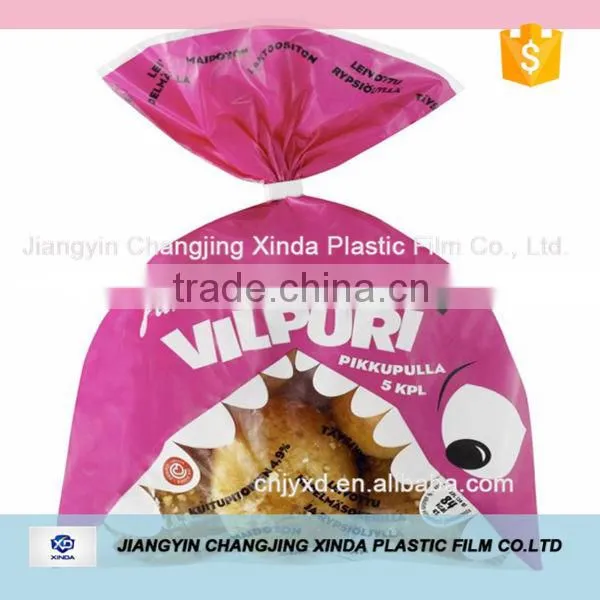 custom printed plastic bread bags