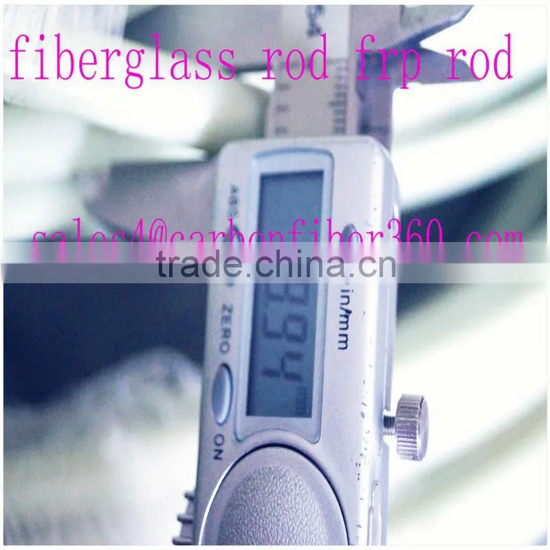 Insulated Factory Price Frp Rod, Isolated solid Fiberglass smooth Rod