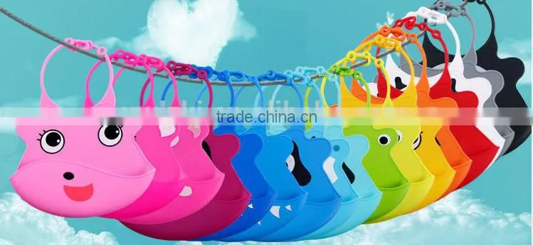 wholesale promotional large silicone baby bibs