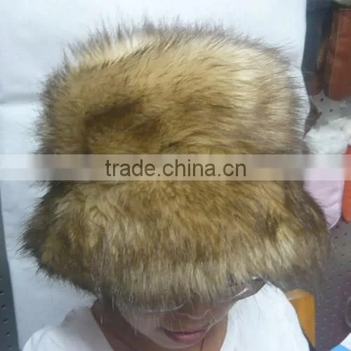 China product new women faux fur european style winter warm hat
