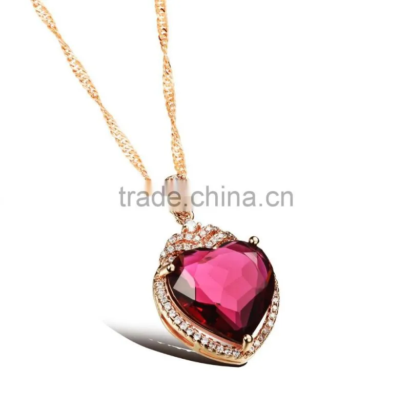 wholesale fashion jewelry accessories big stone galaxy necklace for women