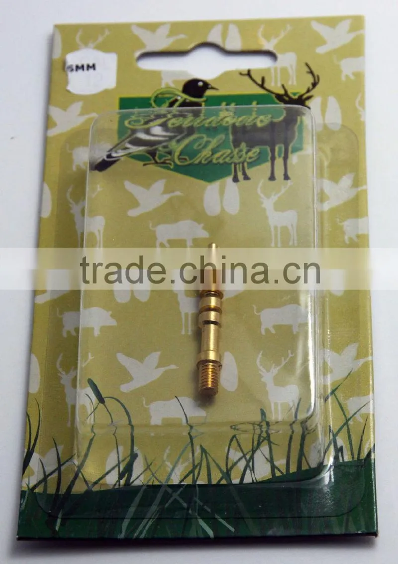 High Quality Brass Loading & Cleaning Jag Tip .22-.50Cal. external thread 8-32 Wholesale