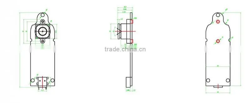 SB103D-L36 5.0M Pixels USB Camera module with 3.6mm board lens