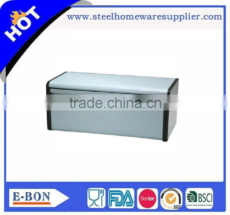 Hot sale stainless steel bread box with drawer