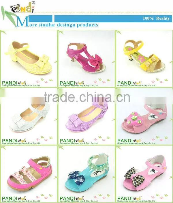 2014 Latest design beautiful fancy girls high heel sandals