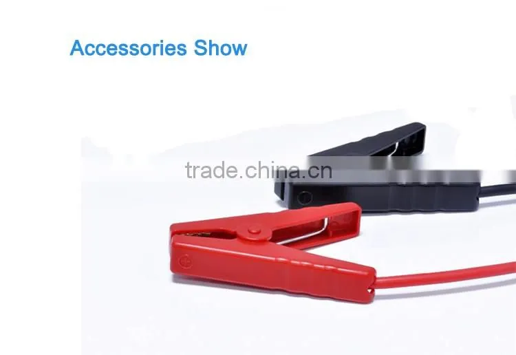 Multi-function emergency 5400mah portable car jump starter power bank