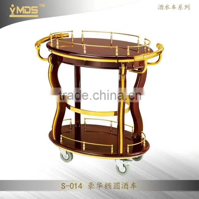 MAX S-004 Modern Wine Bar Cart Furniture,Drink Trolley For Sales