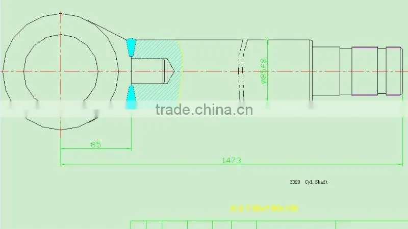 Sell R35Z-7A boom Cylinder arm cylinder 31MH-50120 bucket cylinder