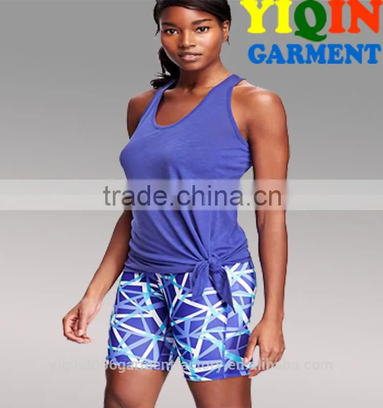GYM Women's Side-Tie Tanks