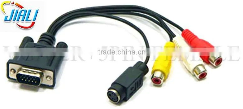 VGA Cable for iphone VGA female to mini-HDMI female