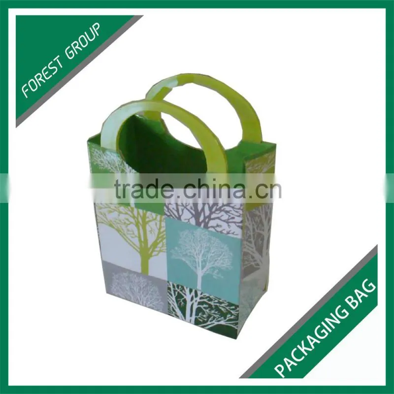 FREE SAMPLE ART PAPER CHRISTMAS GIFT PACKING BAG WITH HANDLE