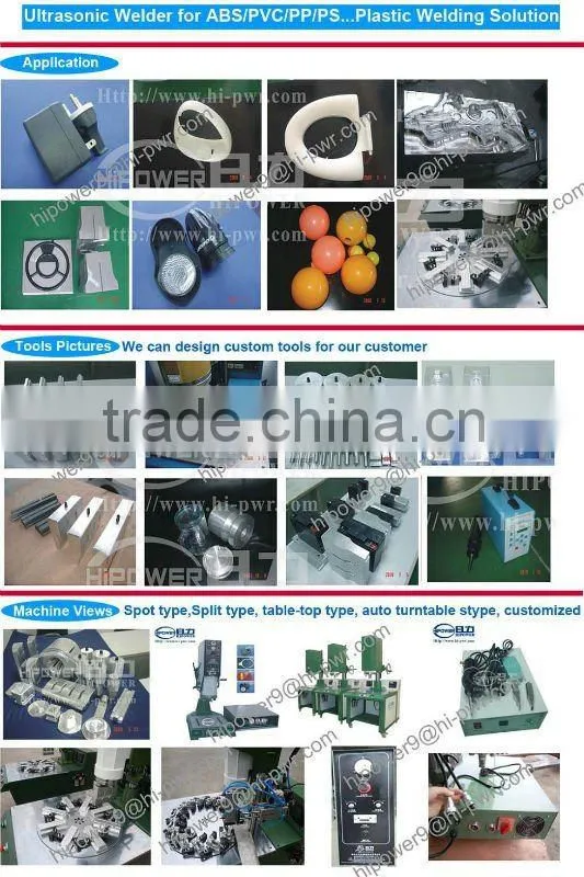 Ultrasonic Plastic Welder