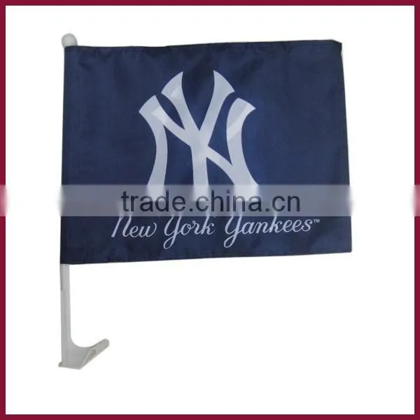 DecoratIve wholesales 170T polyester fabric small size Brazil table stand flag