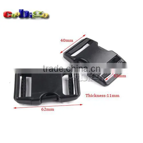 Dual Adjustable Arched Buckle for Belts Tactical Backpack Straps #FLC355-20/32/38