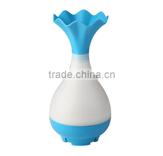 5 Color decorative Ultrasonic Home Aroma Humidifier Air Diffuser Purifier Atomizer Essential Oil Diffuser Mist Maker Fogger