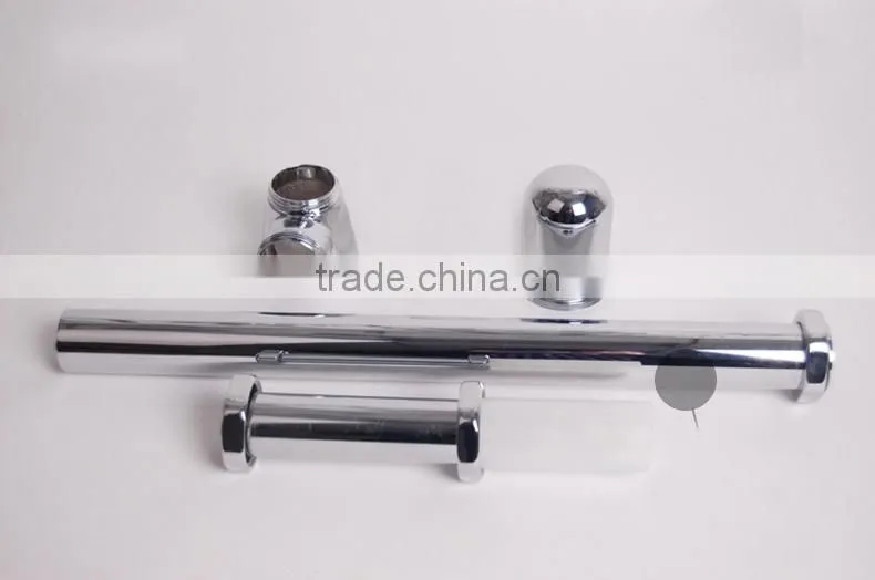 Traditional brass bottle trap with wall extension SL6709(05)