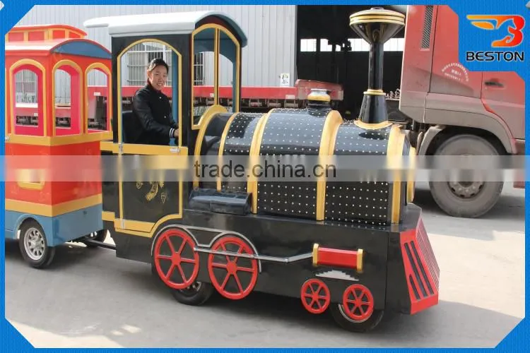 Beston Low Price Electric Trackless Tourist Train For Sale